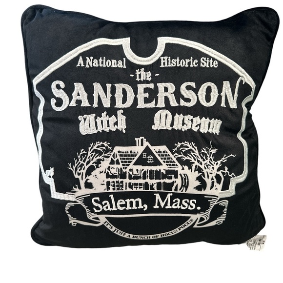 Disney Other - NWOT Disney Hocus Pocus Sanderson Witch Museum Halloween Throw Pillow